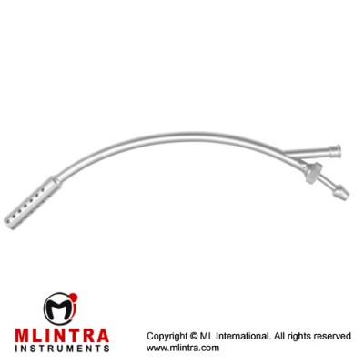 Finsterer Suction Tube Stainless Steel, 32 cm - 12 3/4" 15.0 mm Ø